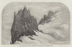 アルバート・スミス氏のモンブラン登山、グランド・ミュレット 作： Samuel Read