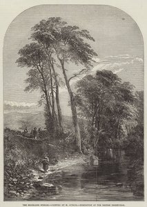 ムーアランドストリーム、英国制度の展示 作： Samuel Read