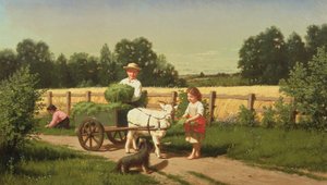 ヤギの馬車 作： Samuel S. Carr