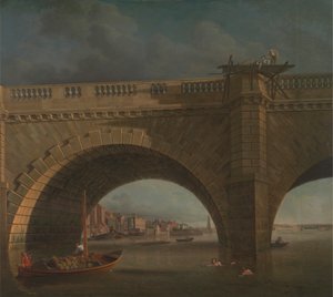 Arcos da ponte de Westminster 作： Samuel Scott
