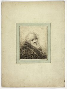 老人の胸像 作： Samuel Shelley