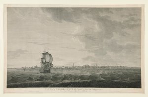 サウスカロライナ州の州都、チャールズタウンの眺め 作： Samuel Smith