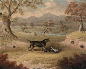ウサギとテリアのチャーリー 作： Samuel Spode