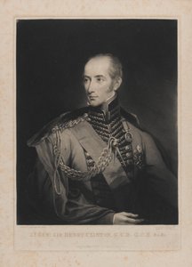 1827年5月1日、サミュエルウィリアムレイノルズ1世（1773-1835）によって彫刻されたヘンリークリントン中将 作： Samuel William II Reynolds