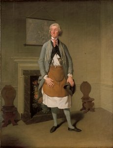 「私の祖母」のディッキー・ゴシップとしてのスエット氏、1797 作： Samuel de Wilde