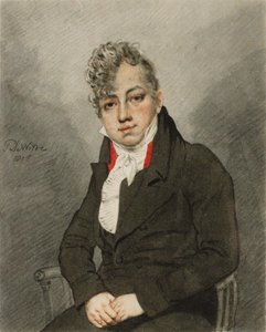 セオドア・エドワード・フックの肖像 1788-1841, 1806. 作： Samuel de Wilde
