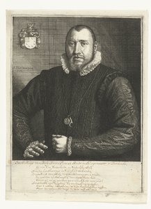 Jacob Muys van Holyの肖像 作： Samuel van Hoogstraten