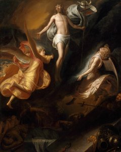 キリストの復活、166570。 作： Samuel van Hoogstraten