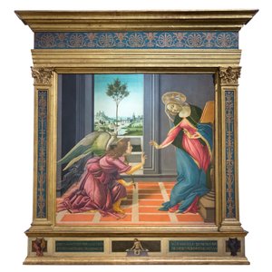 告知 作： Sandro Botticelli