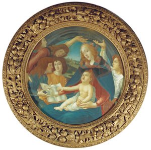マニフィカトのマドンナ 作： Sandro (after) Botticelli