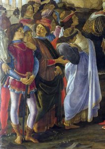 三王礼拝詳細 作： Sandro Botticelli