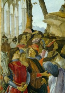 王の崇拝 作： Sandro Botticelli