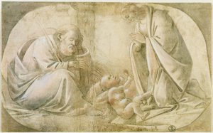 聖家族 作： Sandro Botticelli