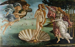 イタリア語：ヴィーナスの誕生 ヴィーナスの誕生 作： Sandro Botticelli