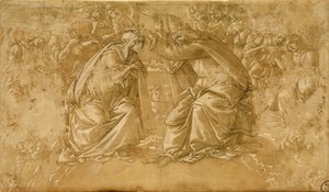 メアリーの戴冠式 作： Sandro Botticelli