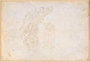 『神曲』、パラディソ第3歌。第一天界（月の天）：かつて誓いを果たすことを阻まれた魂たちの出現；ダンテとピッカルダ・ドナティとの対話