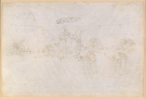 『神曲』、煉獄篇第15歌。煉獄の第3の輪への昇り：階段の前に立つ天使；ダンテの「柔和」に関する幻視