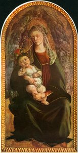 セラフィムと栄光のマドンナ、c1469-1470、1937。 作： Sandro Botticelli