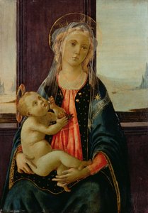 海のマドンナ（マドンナデルマーレ） 作： Sandro Botticelli