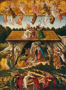 ミスティックキリスト降誕、1500年、1909年 作： Sandro Botticelli