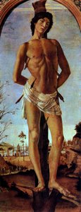 聖セバスチャン 作： Sandro Botticelli