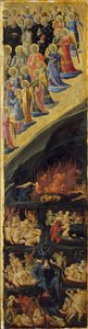 最後の審判翼の祭壇、右パネル、15世紀初頭 作： Sandro Botticelli