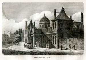 大英博物館、ロンドン、c1810。 作： Sands
