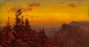 1823～1880年シャワンガンク山脈出身。 作： Sanford Robinson Gifford