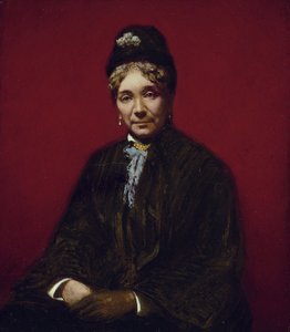 サンフォード・ロビンソン・ギフォード夫人（メアリー・セシリア・ギフォード） 作： Sanford Robinson Gifford