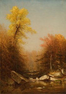1879年のキャッツキルの10月 作： Sanford Robinson Gifford