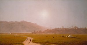 シウト、エジプト 作： Sanford Robinson Gifford