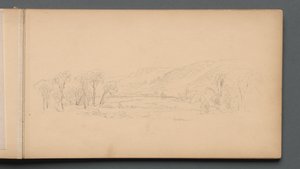 スケッチブック、06ページ：Gorham Maine、1859年。