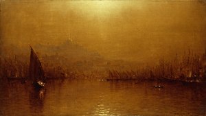 ゴールデンホーン、 作： Sanford Robinson Gifford
