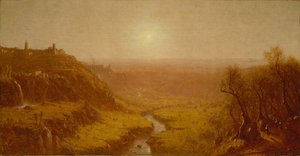 チボリ、1870年。 作： Sanford Robinson Gifford