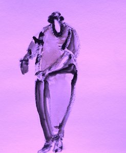 「紫の像」の要約