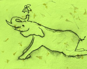  作： 