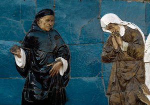 慈悲の七つの作品、死者を葬る 作： Santi Buglioni