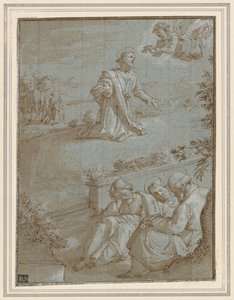 庭の苦悶、c。 1591年。 作： Santi di Tito