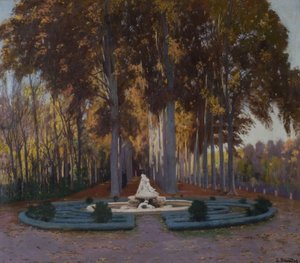 秋の 作： Santiago Rusinol i Prats