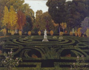 古い牧神 作： Santiago Rusiñol