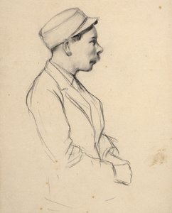男の肖像 作： Santiago Rusiñol