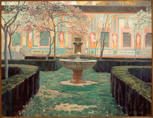 放置された庭 作： Santiago Rusiñol