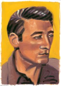 Louis MacNeice、2008（紙に油彩） 作： Sara Hayward