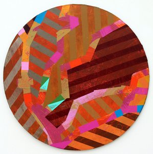 Twixt Heaven & Earth XV-A （アクリル、円形ボード 作： Sara Hayward