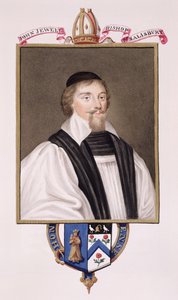 1825年に出版された「クイーンエリザベスの法廷の回想録」からのジョンジュエル（1522-71年）のソールズベリー司教の肖像（紙とトイレとガッシュ）