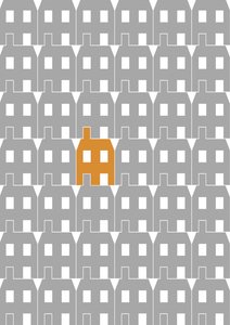 グレイペーパーハウス_大、2020年（デジタル）