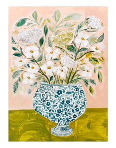 11×14 ほのかに赤らむ花々 作： 