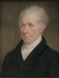 ギルバートスチュアート、ca。 1825年。 作： Sarah Goodridge