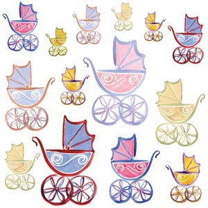 公園の散歩、2005年（デジタル） 作： Sarah Hough