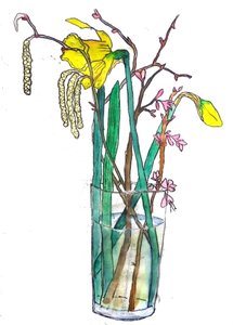 水仙 作： Sarah Thompson Engels